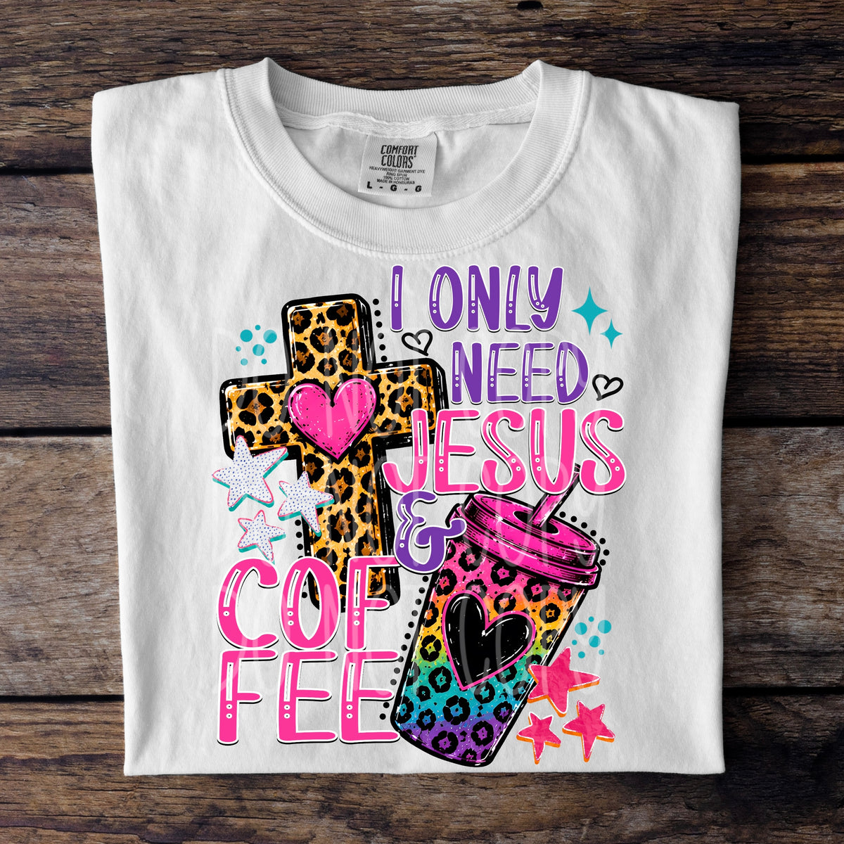 I only need Jesus and coffee