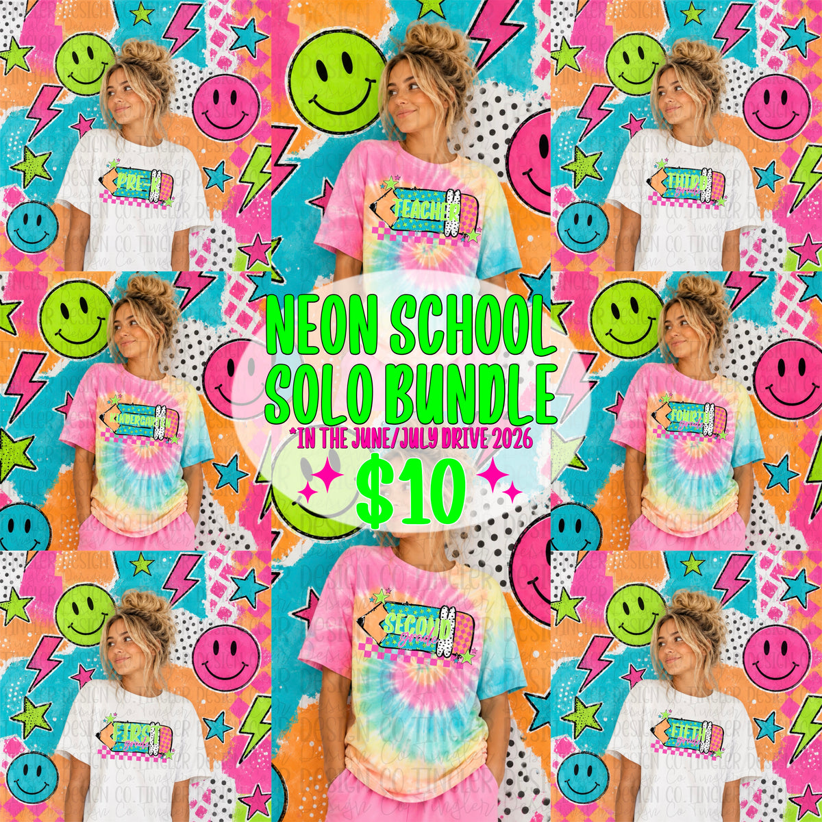 Neon School Bundle