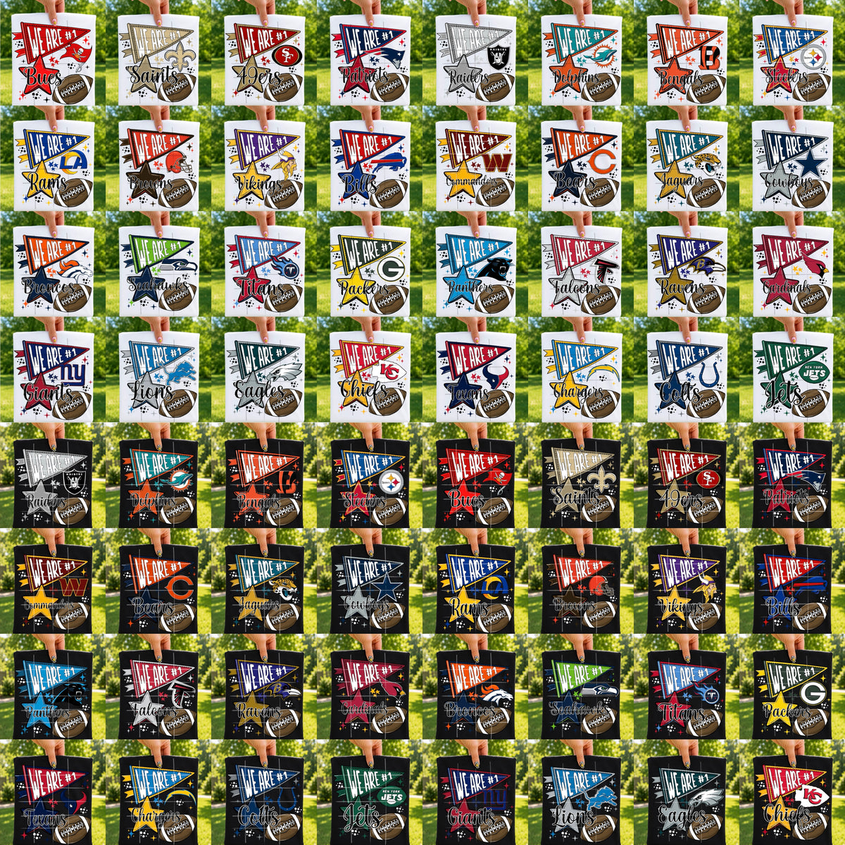 NFL FLAG BUNDLE (64 FILES)