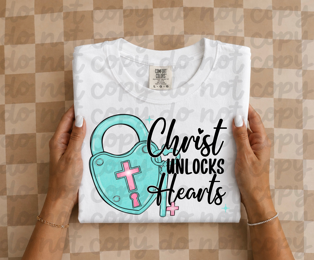 Christ unlocks hearts