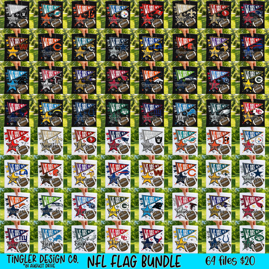 NFL FLAG BUNDLE (64 FILES)