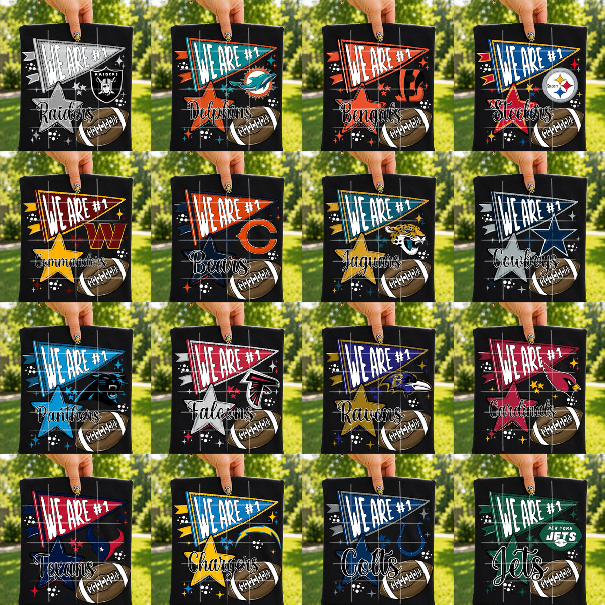 NFL FLAG BUNDLE (64 FILES)