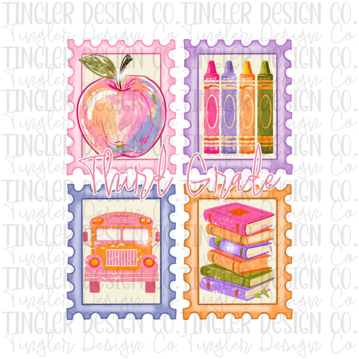 Third grade stamps