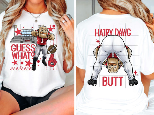 Hairy Dawg butt (2 files)