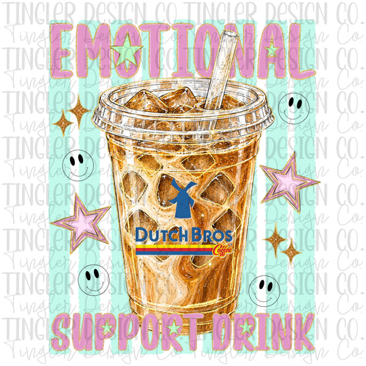 Emotional support drink Dutch Bros.