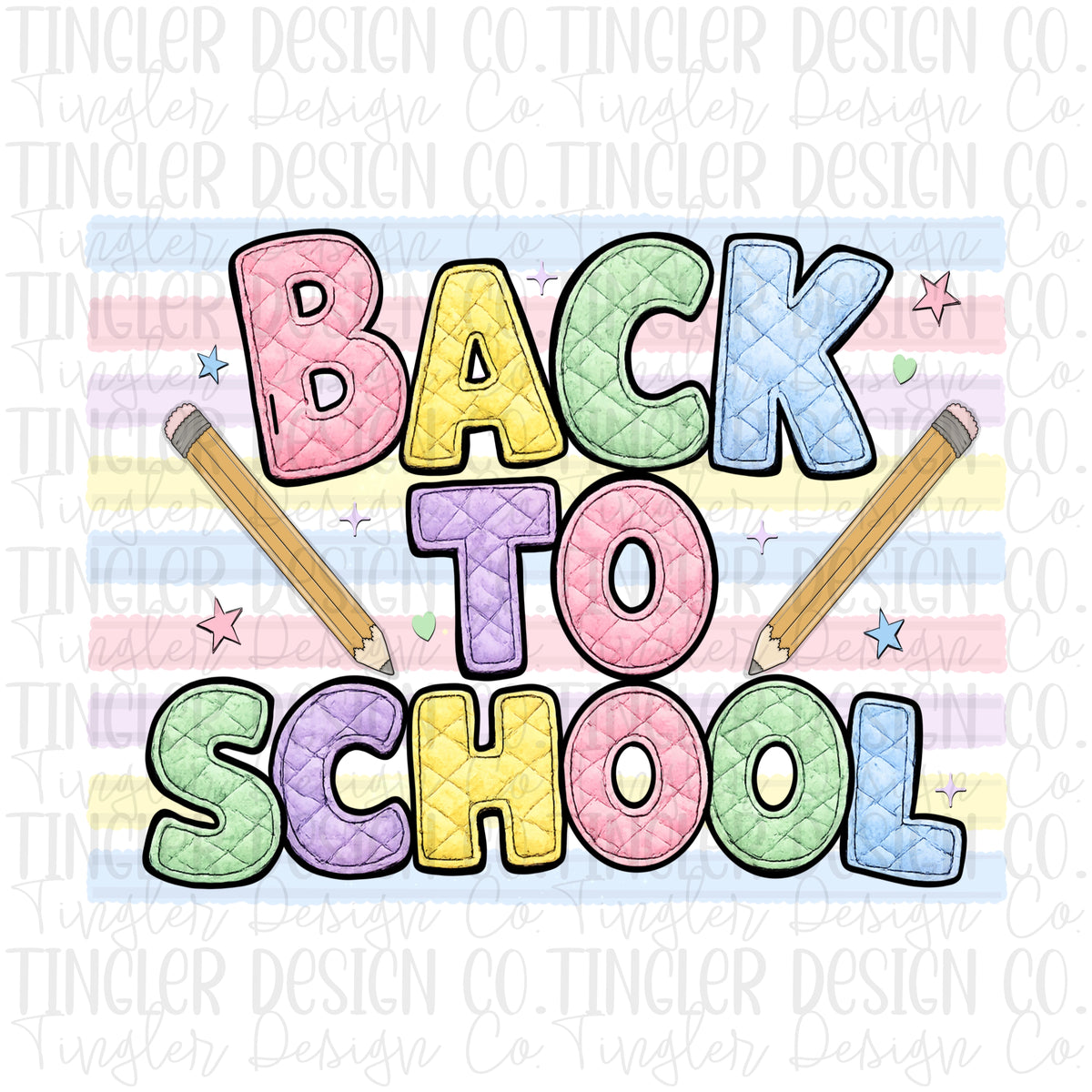 Quilted back to school