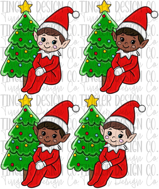 Elf on the shelf (4 customizable files)