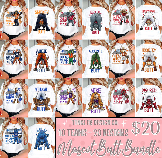 Mascot butt bundle 1