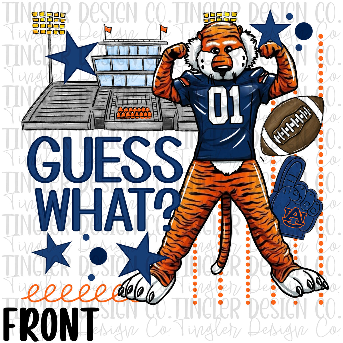 Aubie butt (2 files)