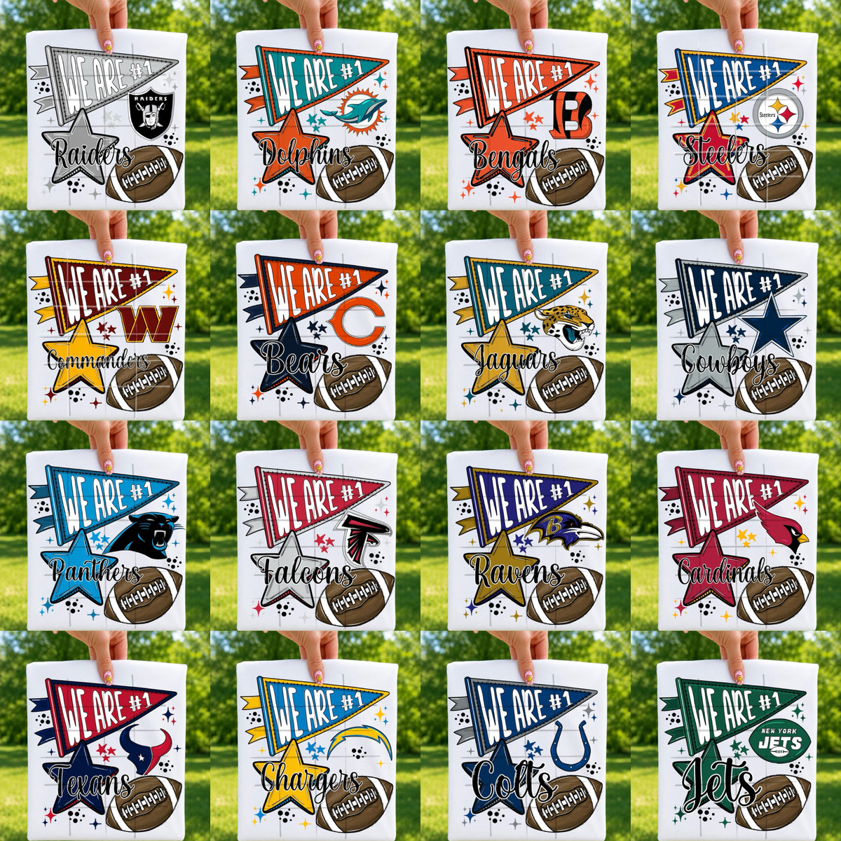 NFL FLAG BUNDLE (64 FILES)