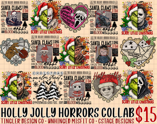 Holly Jolly Horrors Collab