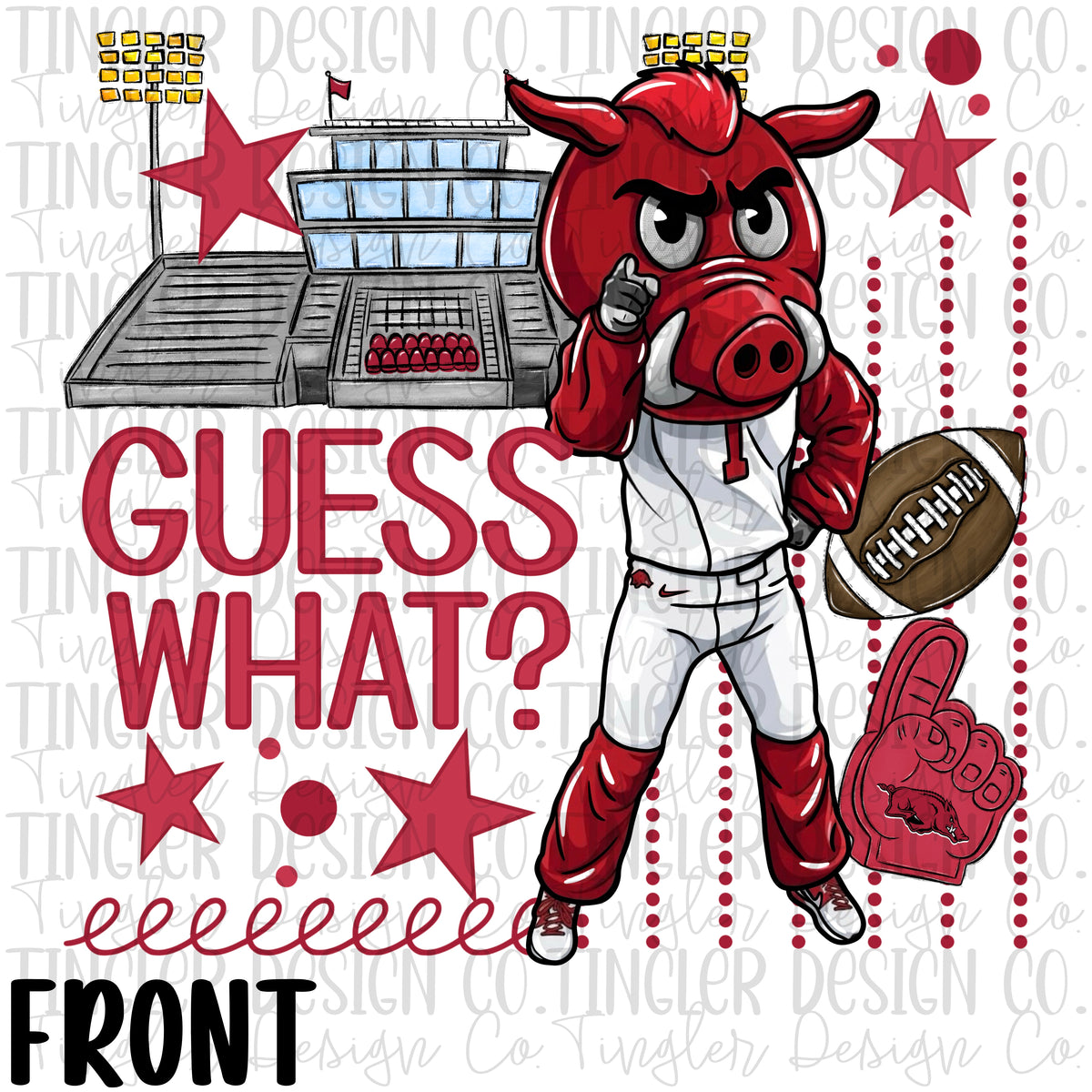Big Red butt (2 files)
