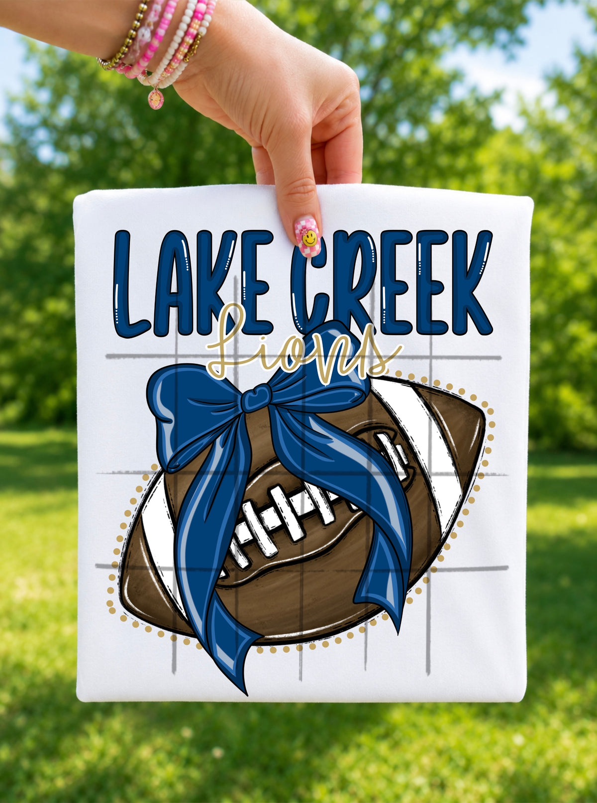 Custom Football Bows (ONE TEAM PER PURCHASE)