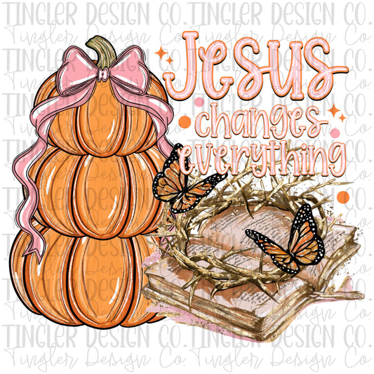 Jesus changes everything