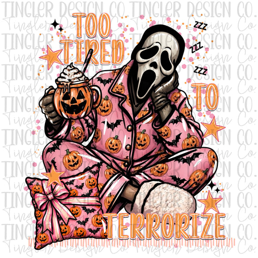 Ghostface - too tired to terrorize