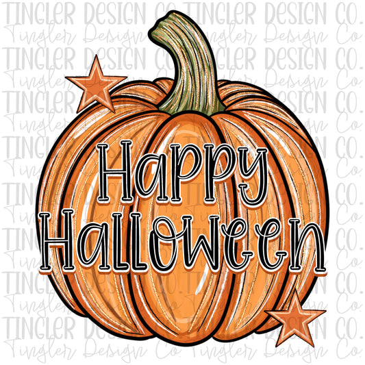 Happy Halloween pumpkins