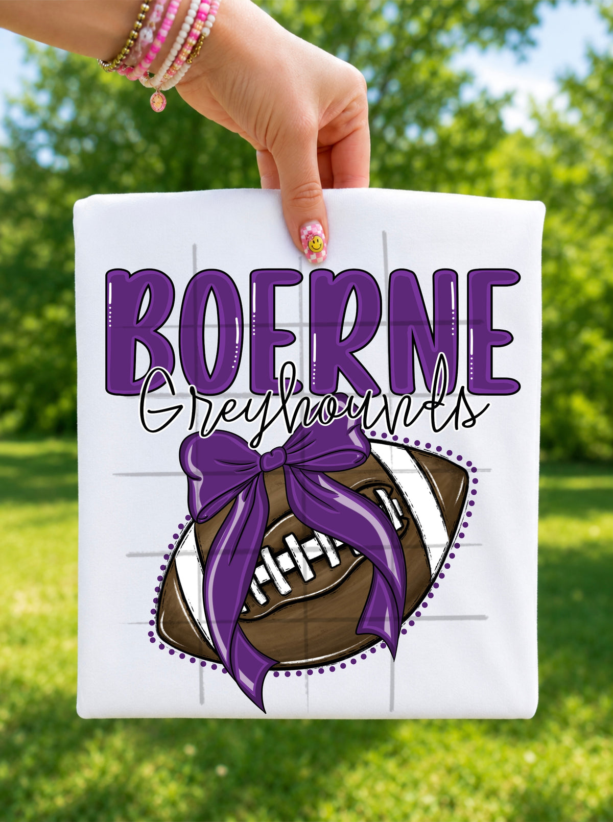 Custom Football Bows (ONE TEAM PER PURCHASE)