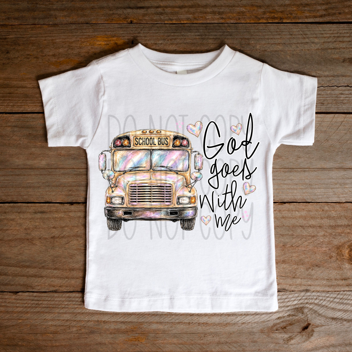 God goes with me