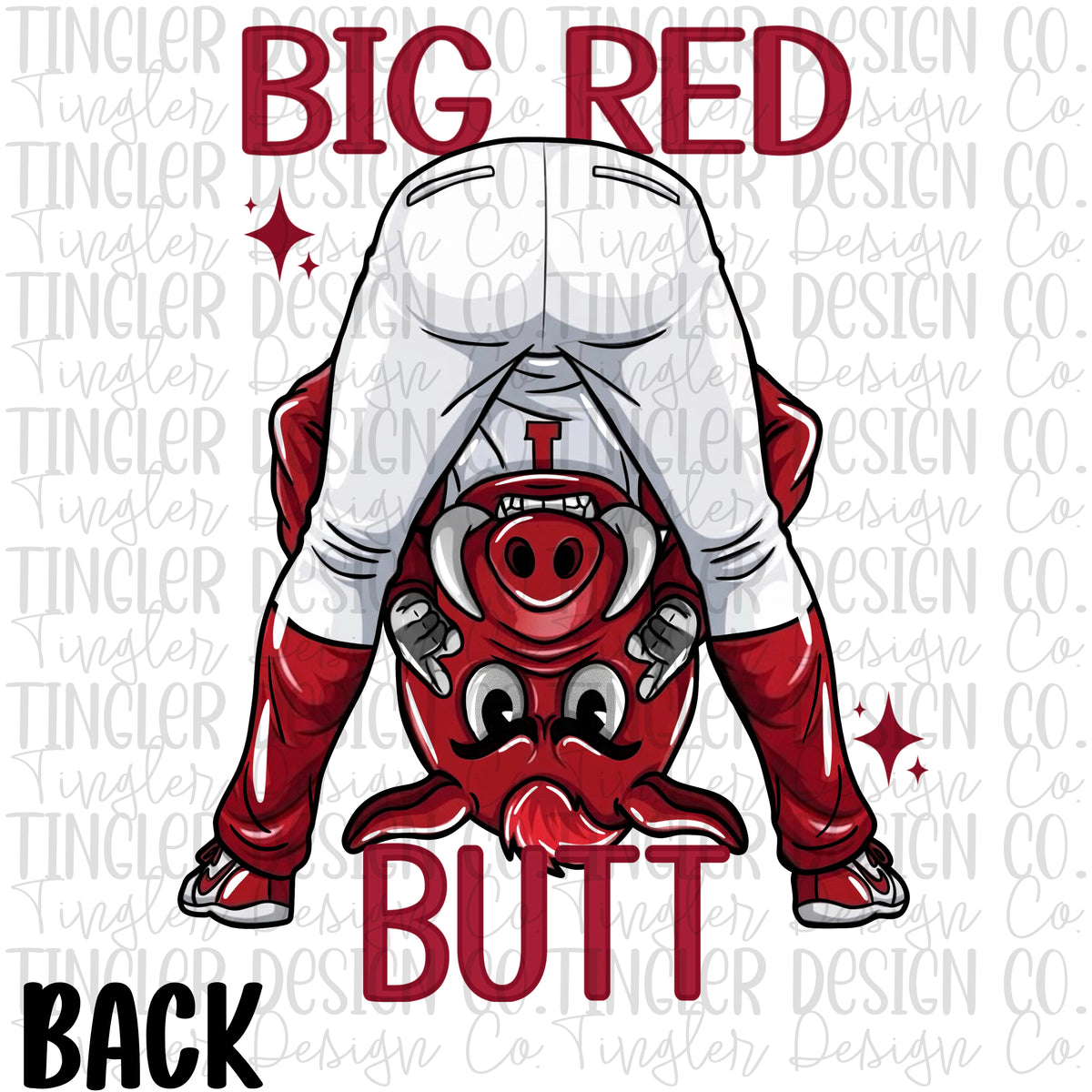 Big Red butt (2 files)