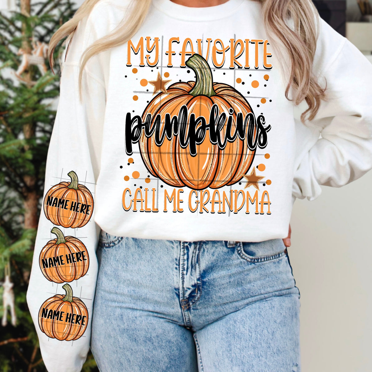 My favorite pumpkins call me grandma