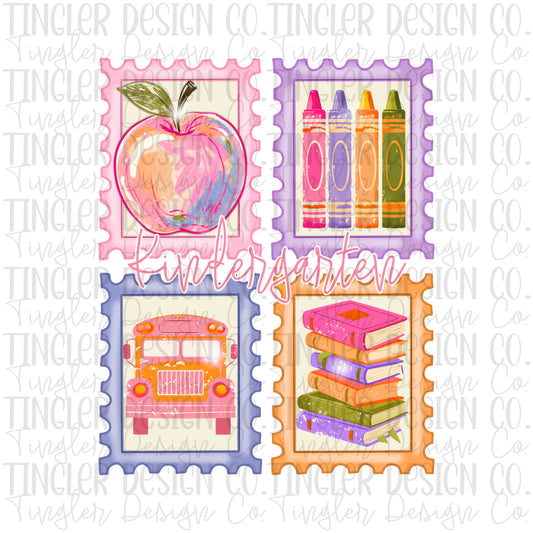 Kindergarten stamps