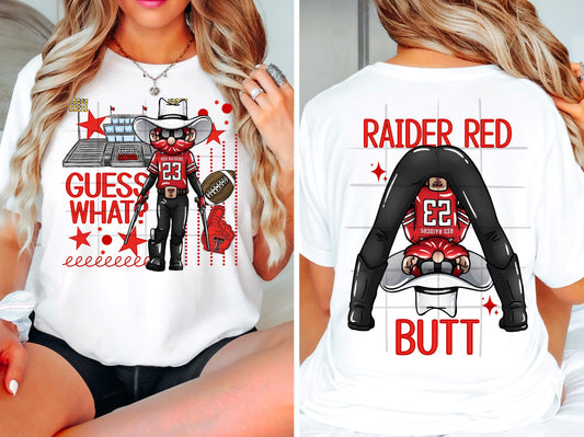 Raider Red butt (2 files)