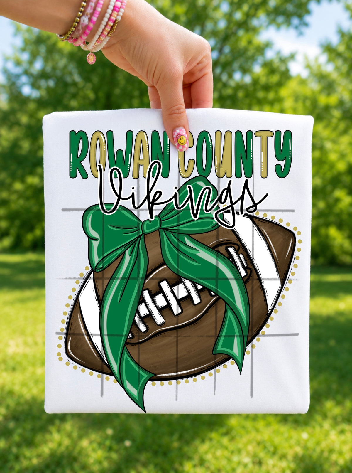 Custom Football Bows (ONE TEAM PER PURCHASE)