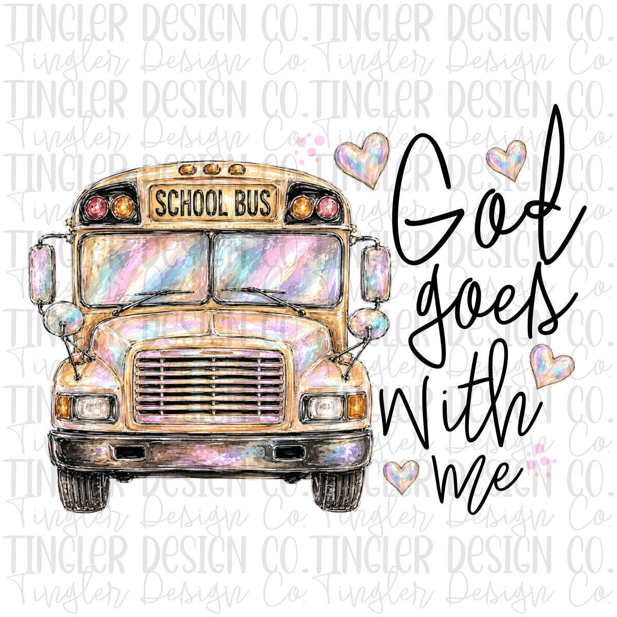 God goes with me