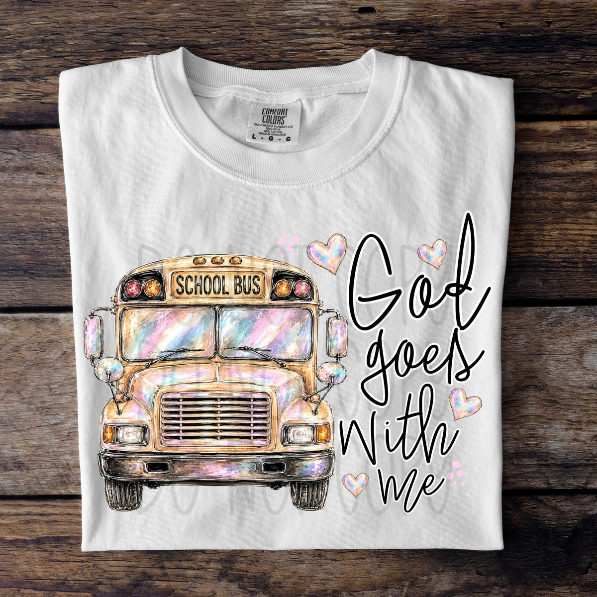 God goes with me