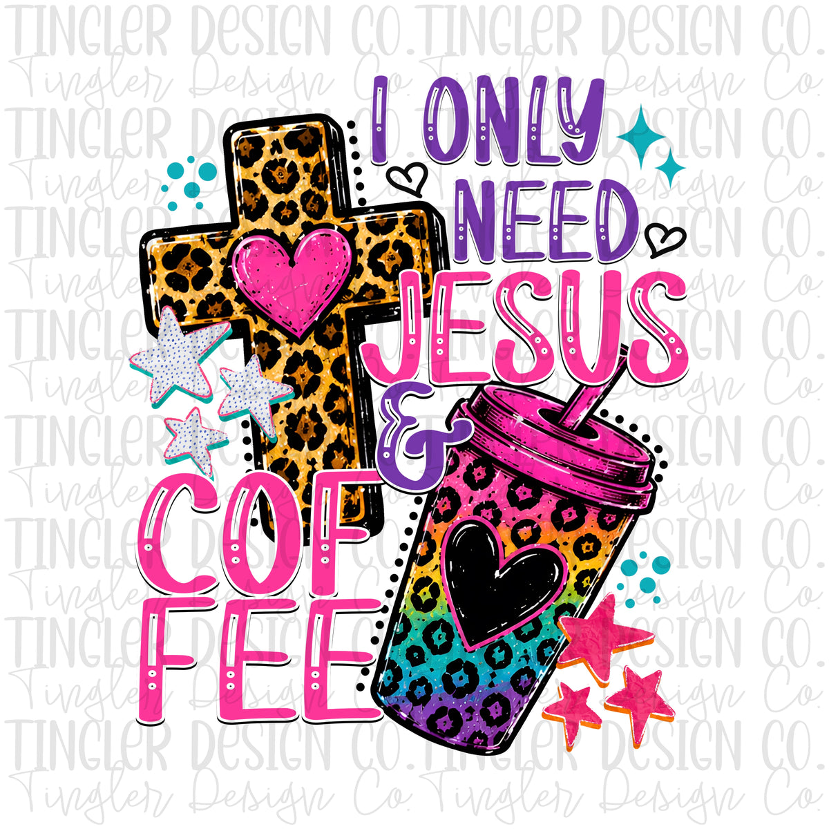 I only need Jesus and coffee