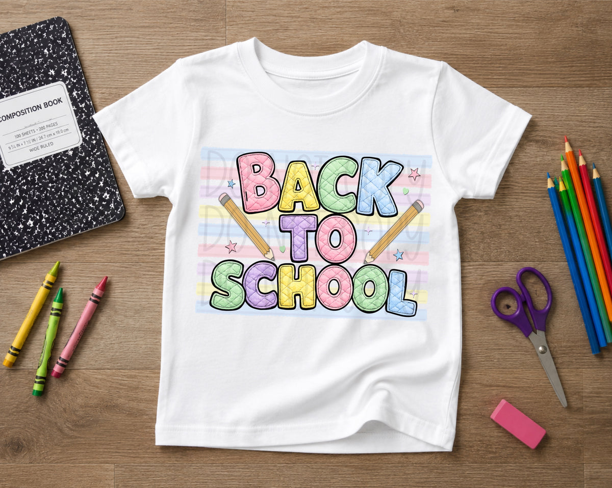 Quilted back to school