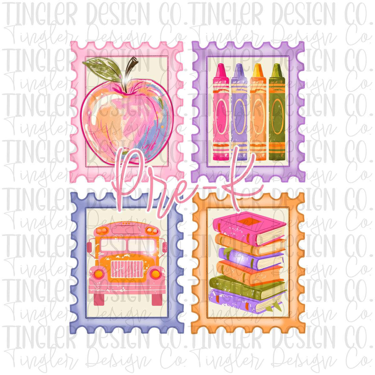 Pre-K stamps