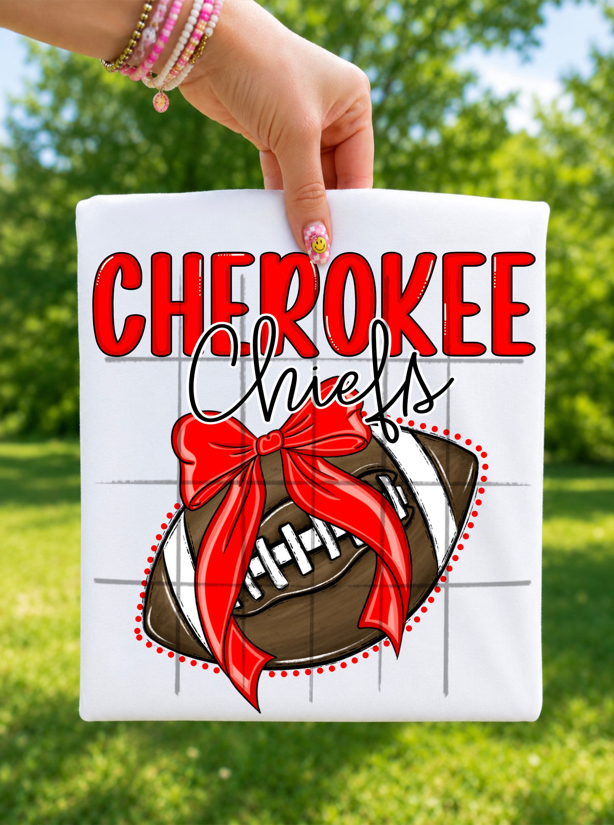 Custom Football Bows (ONE TEAM PER PURCHASE)