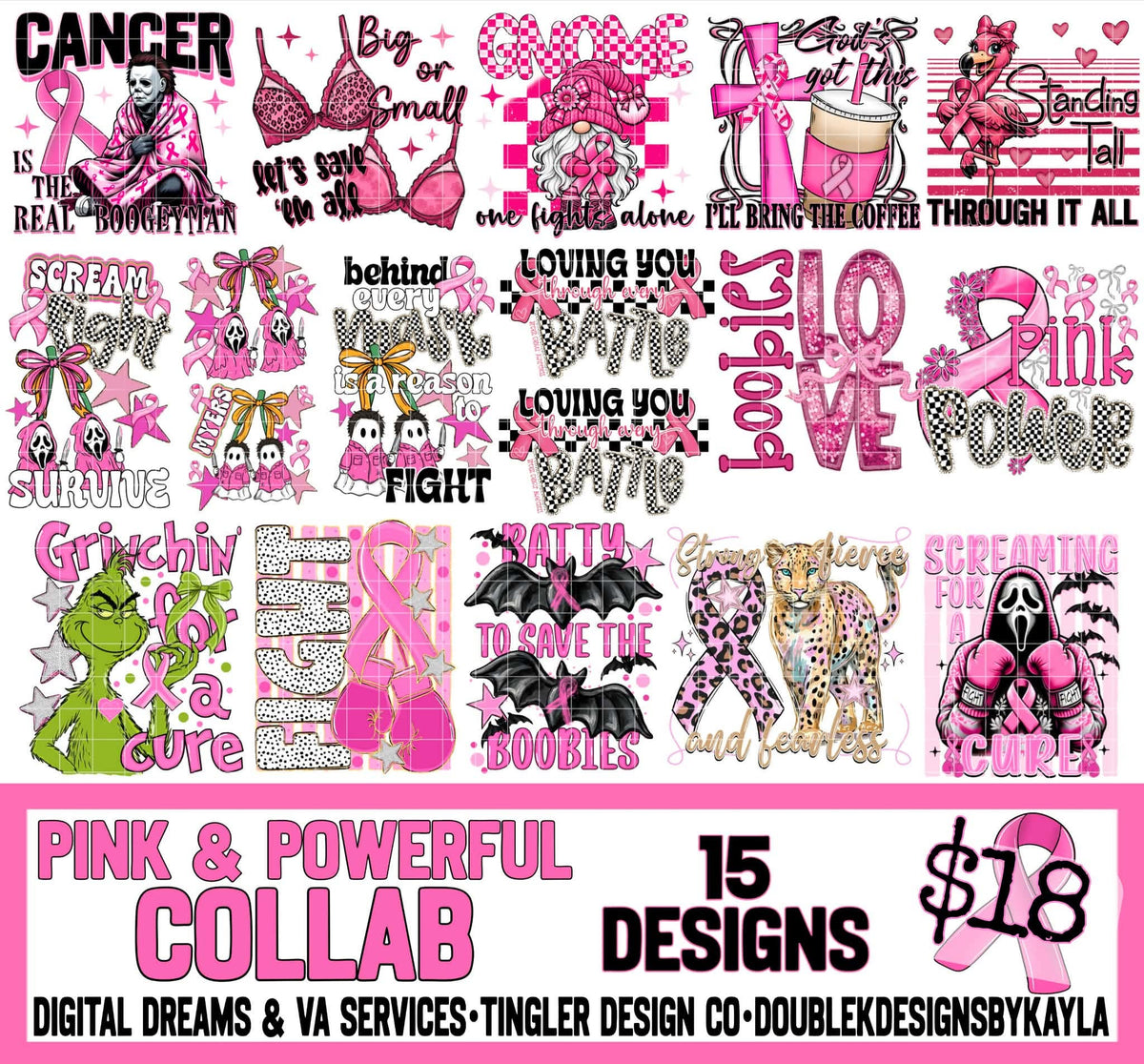 Pink & Powerful Collab