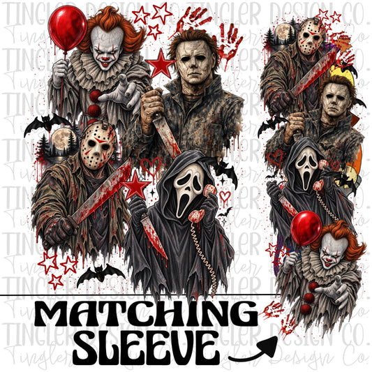 Horror guys with sleeve (2 files)